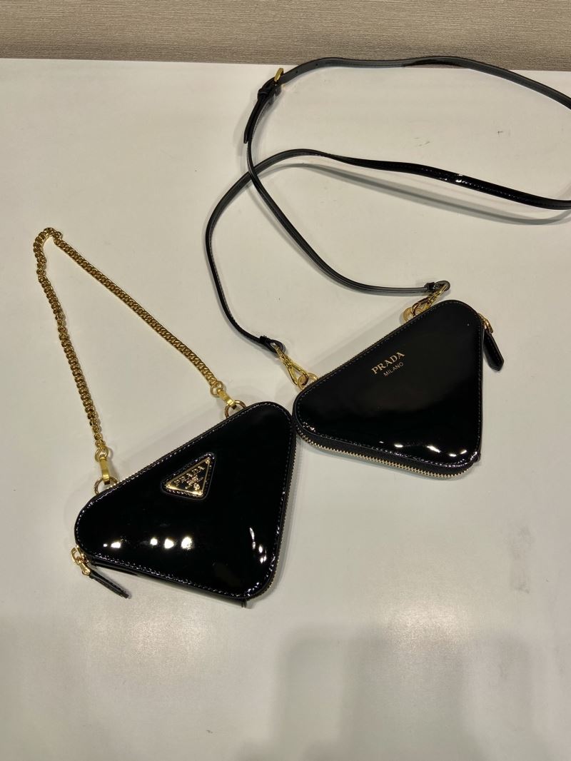 Pra*a triangle pouch